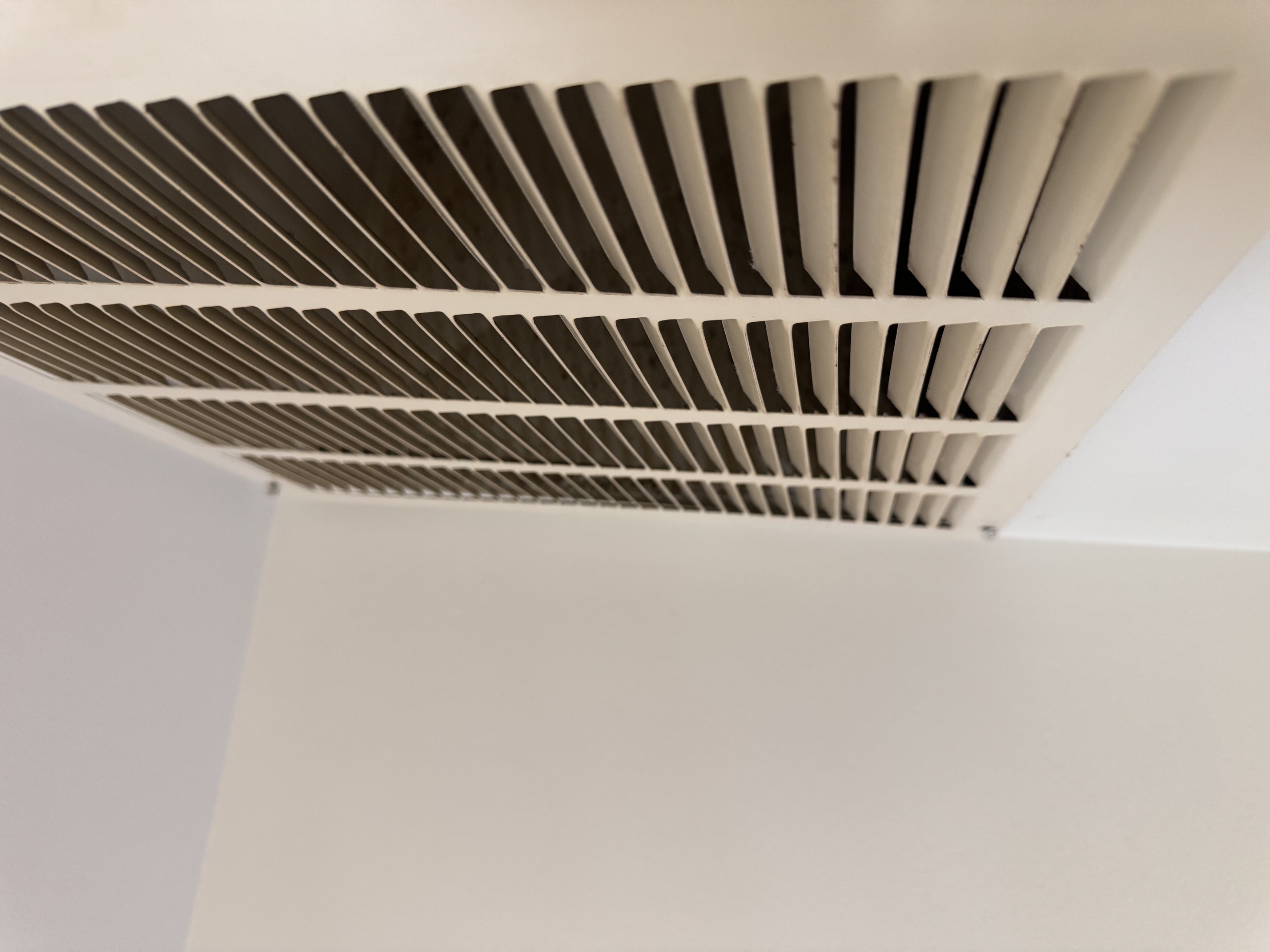 Clean air vent after Kaizen Klean deep cleaning